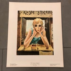 Big Eyes Margaret Keane Print Farmer’s Daughter